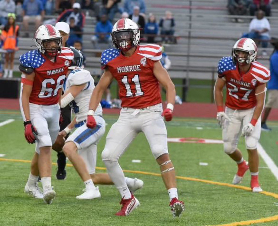 Tanner Collett season highlights and stats
2026 LB
6’2 215
23/36 Quarters played 
59 Tackles 
9 TFL
3 sacks 
2 FF
3 FR
3 PBU
2 punt blocks
1 FG block

1st Team all SEC Red LB 

Thank you <a href="/MonroeTrojansFB/">Monroe Trojan Football</a> coaches, and teammates… more to come! 

hudl.com/v/2LdqG6