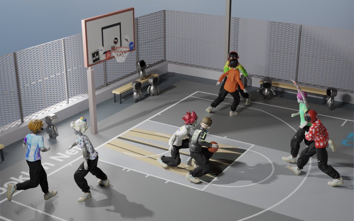 CloneBall season babyyyy catch us outside. Humans take. 🏀🚧