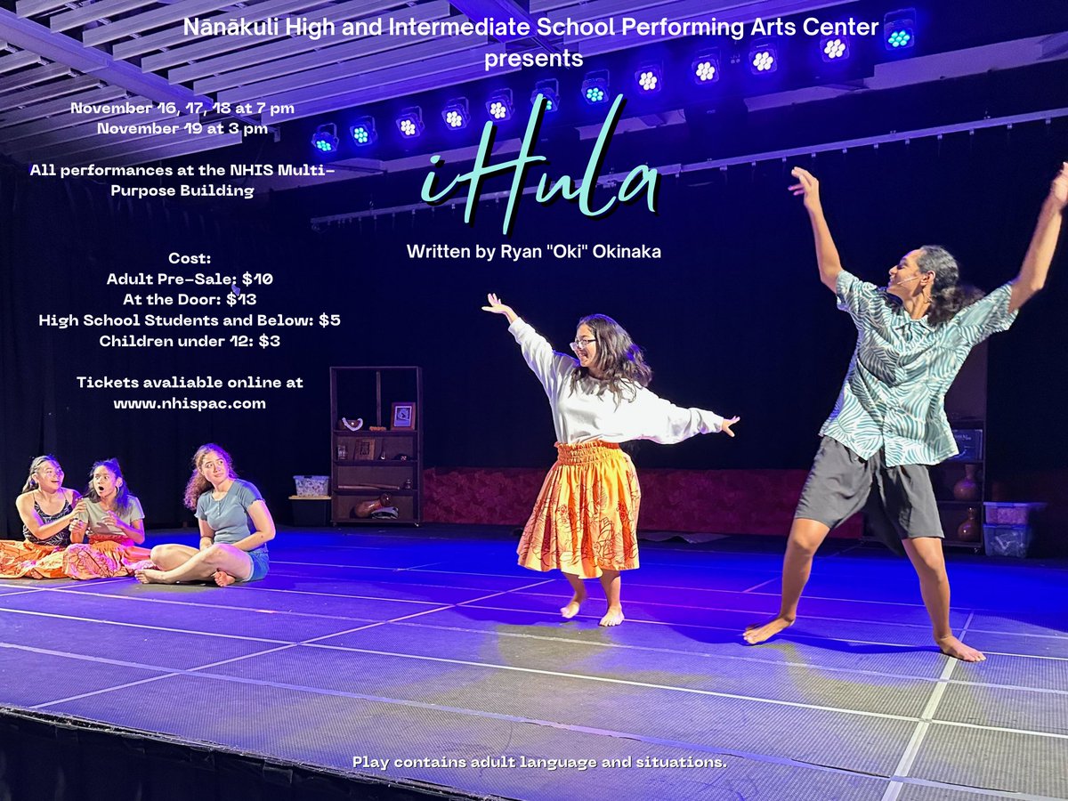 nyapa's tweet photo. You have four more chances to fall in love with iHula! Get your tickets before it’s too late. To purchase tickets go to: https://t.co/xYetDJoMpl https://t.co/ADJGDo5UXV