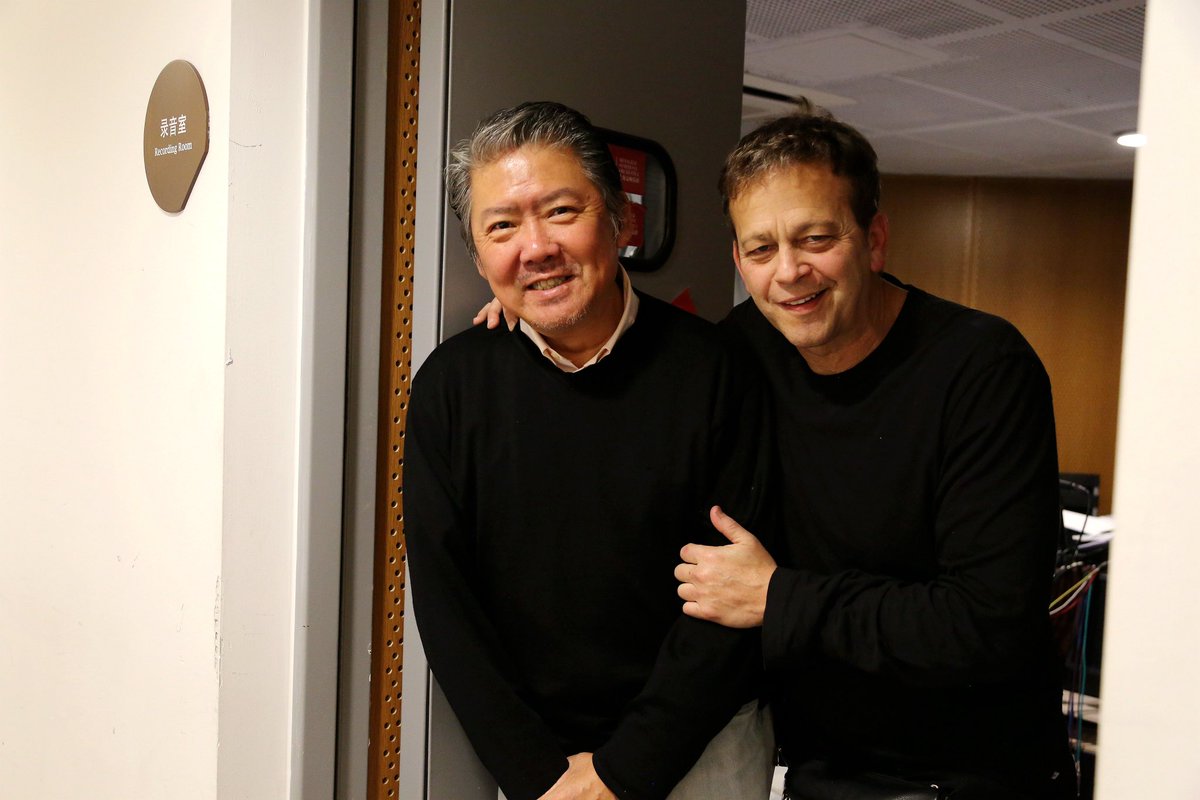 MaestroLongYu's tweet photo. More photos from our latest rehearsals and recording for Émigré. We’re so looking forward to presenting this important oratorio to audiences for the first time on Friday in Shanghai. @ShanghaiSO @Aaron_Zigman @nyphil @DGclassics #Emigre https://t.co/GEZIMF6Crt