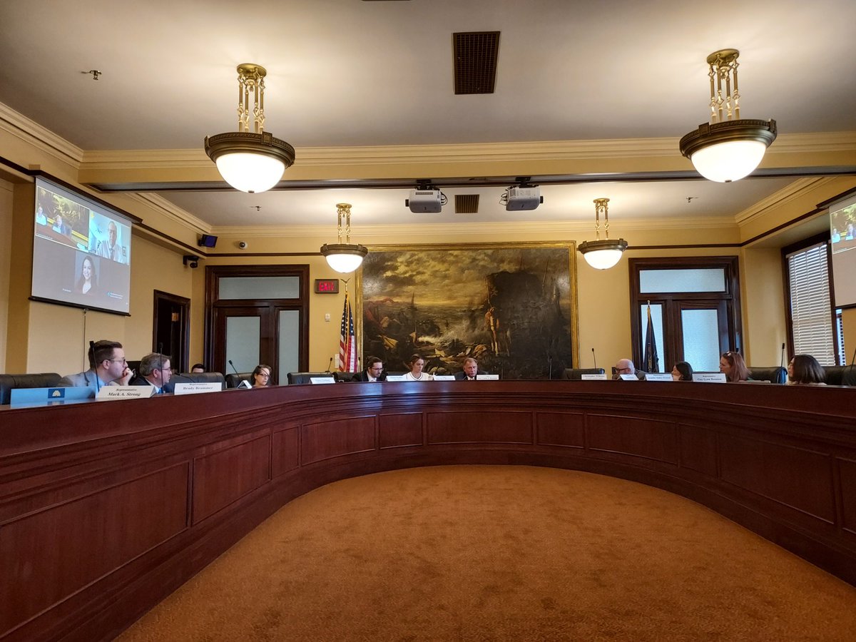 Productive day at the Capitol, actively involved in a key legislative committee meeting. Stakeholders are aligning efforts to support schools and advocate for what's ultimately best for kids. Working together is a powerful step towards positive change! #utahcharterschools