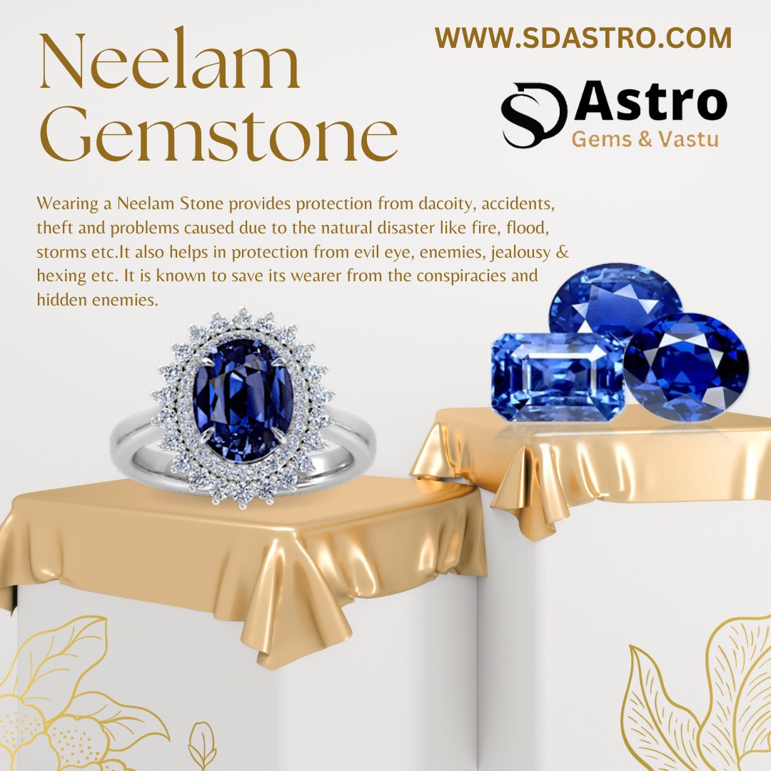 SdastroHelp's tweet image. Neelam Gemstone #INDvsNZ #ChennaiRains #NeelamStone #Gemstones