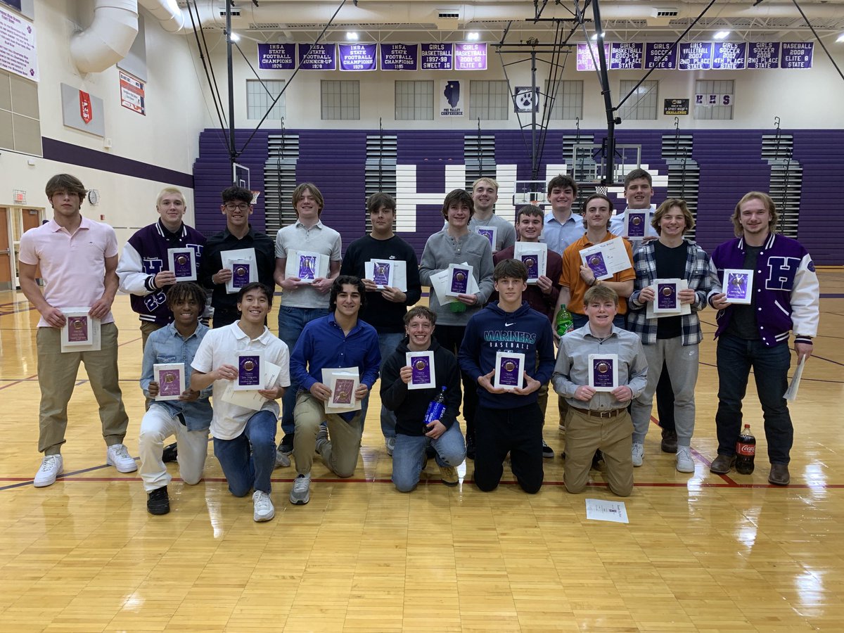 Whip football award winners. Congratulations men