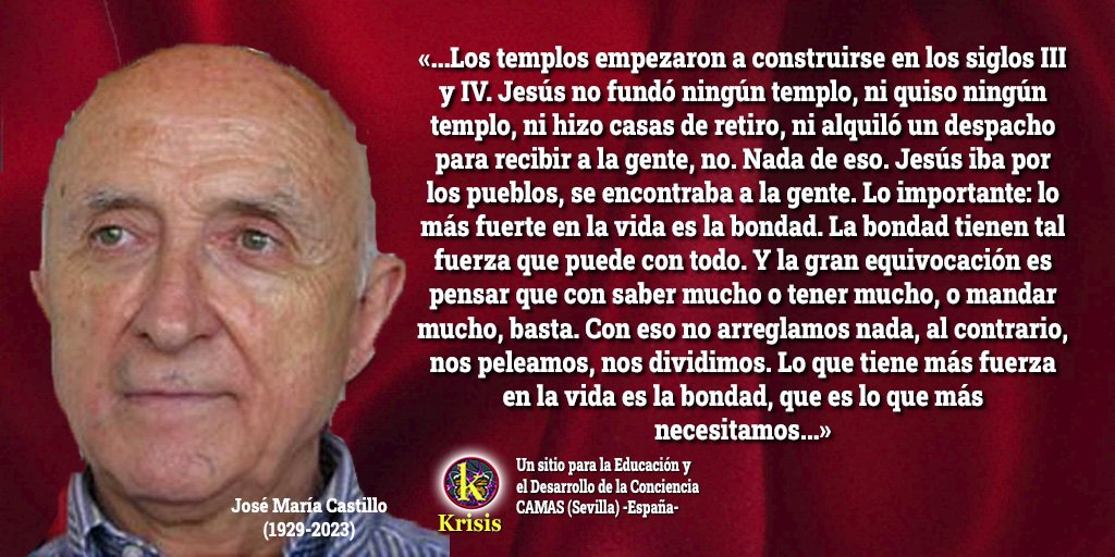 erelizarazo's tweet image. Ha muerto el gran teólogo de la liberación, José María Castillo, quien ha inspirado nuestra visión de una #ERE liberadora, crítica y humanizadora. Comparto unas páginas del texto: El evangelio marginado.