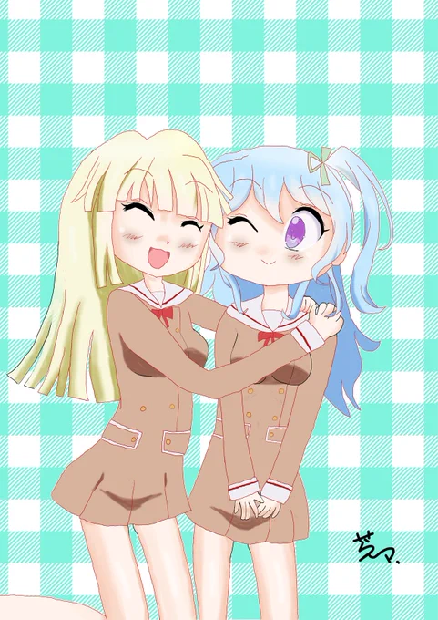 #私の作品もっと沢山の人に広がれ祭り 百合描いてます 