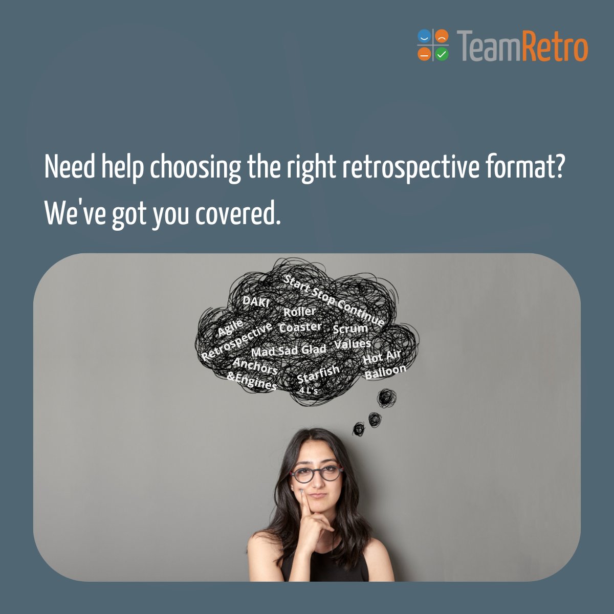 With so many great #retrospective formats available, picking which one to use can be tricky. 
Here’s a free retrospective template suggestion tool to help you find the right one for your next team meeting - bit.ly/3QbzTUN

#ScrumMaster #Agile #Agilecoach
