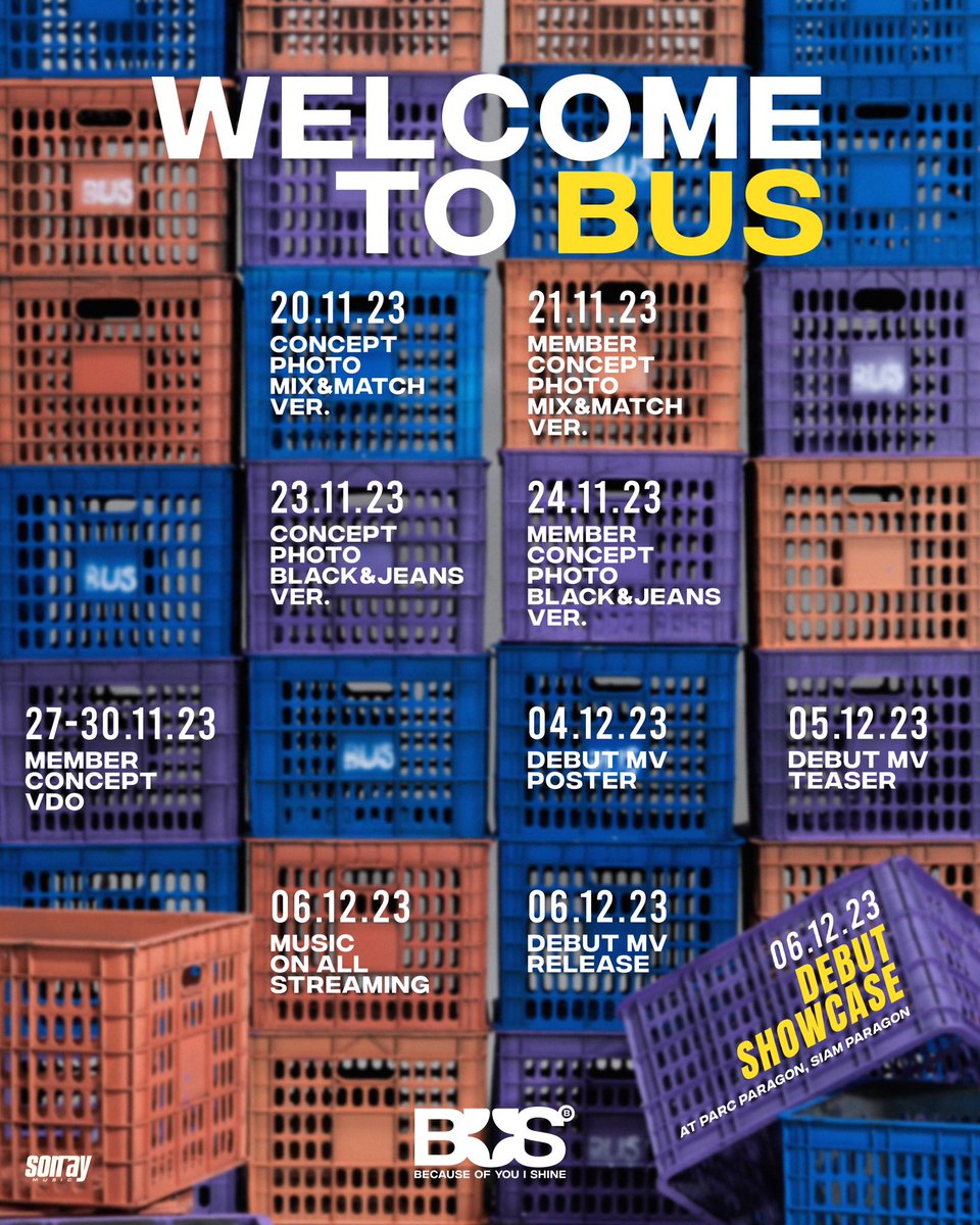 BUS_SONRAY's tweet image. Welcome to ‘BUS’

book your schedule
and see you soon ✨

#BUSbecauseofyouishine
#SONRAYMUSIC