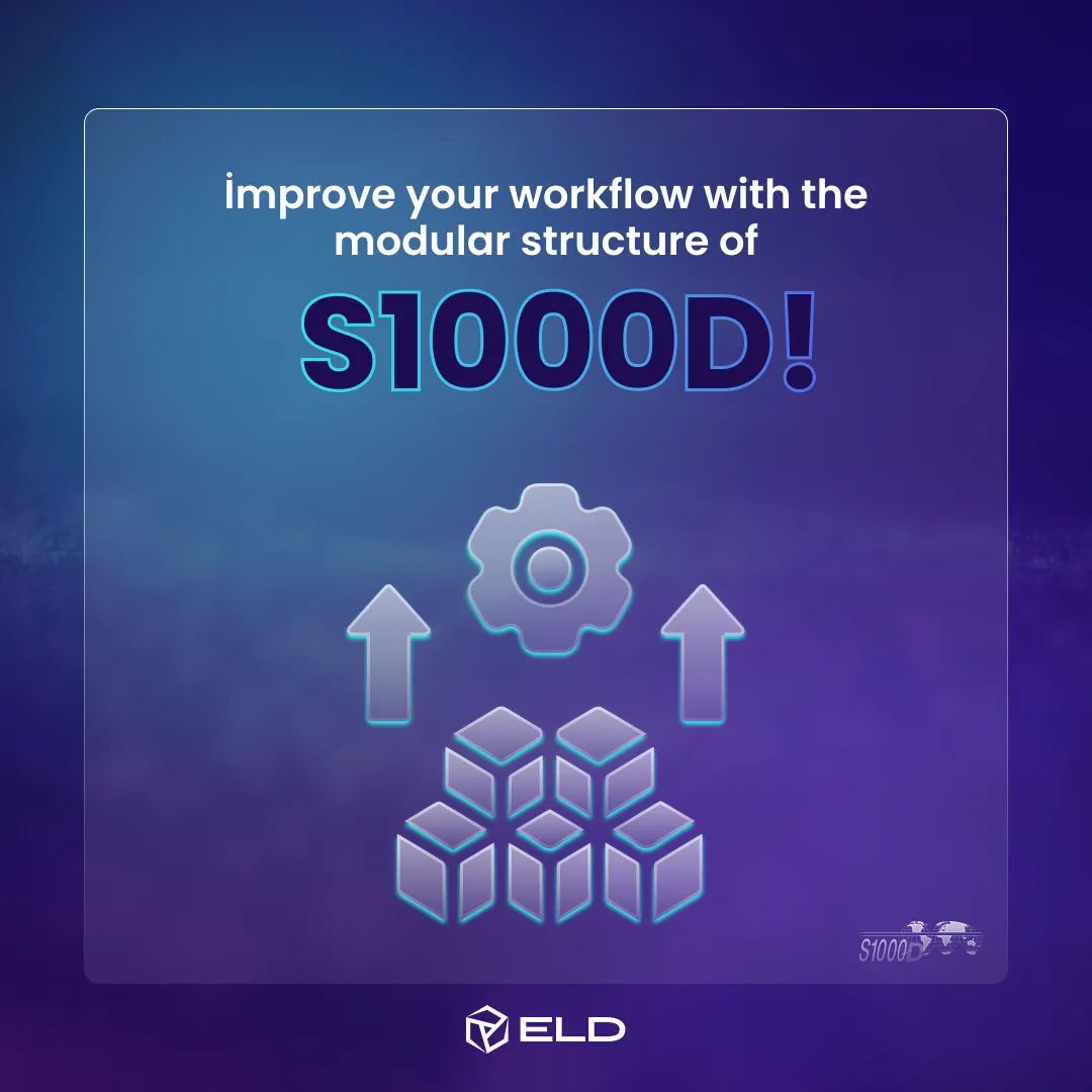 eldbilisim's tweet photo. 📈Improve your workflow with S1000D's modular structure. Write once, use everywhere! Check out how to get started at https://t.co/3E56QF7TCY
#ELD #ELDBilisim #FORSDOC #FORIPS #SSeries #S1000D #software #defence #technology #defenceindustry #aviation #TechDocs #modularstructure https://t.co/RW4J0JlbWT