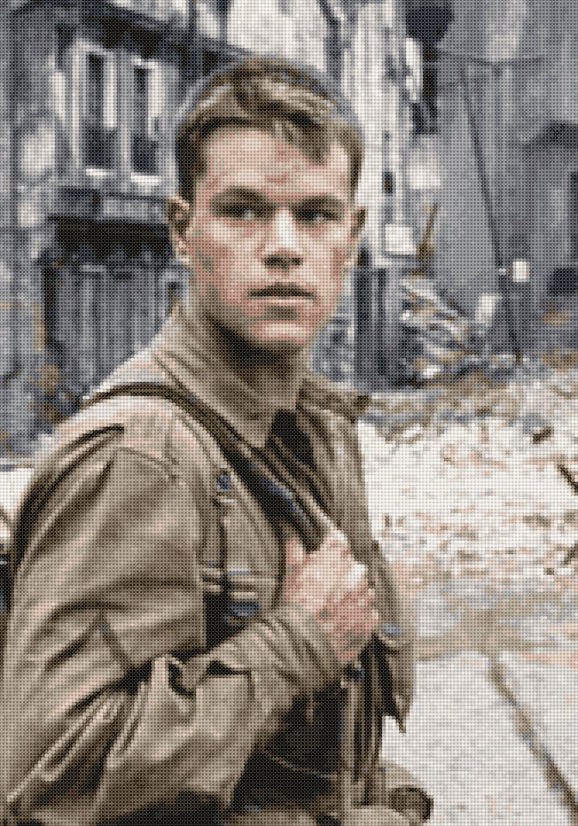 Private James Francis Ryan from the movie Saving Private Ryan #2023art #moviecharacterart #movieart #savingprivateryan #sundevilemilysart #MattDamon #digitalart