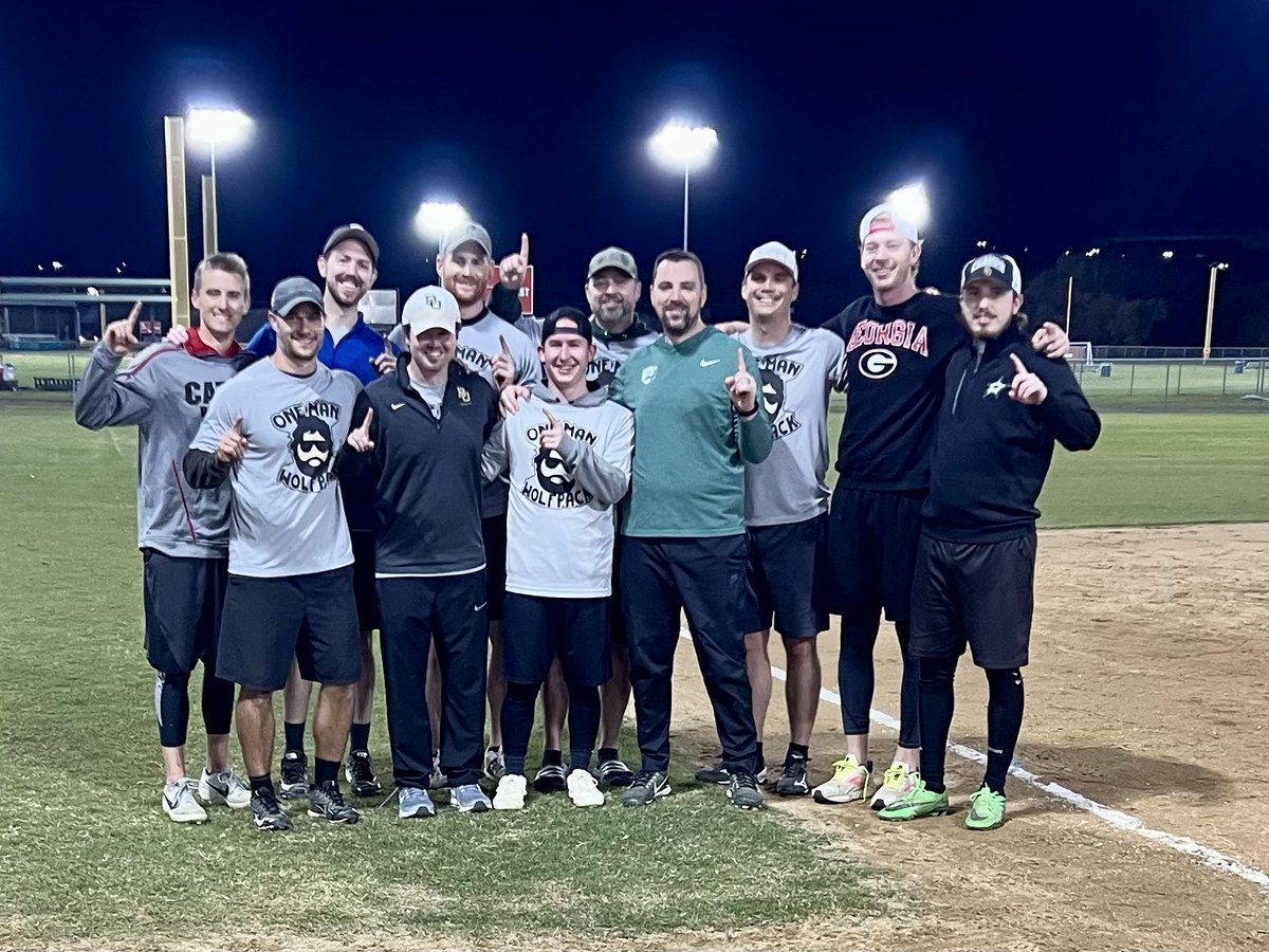 UNBELIEVABLE! #1MWP 🐺  needed to win the season finale by 11 runs to claim our 11th Championship and pulled out a 17-5 revenge win against Toxic Toads.

After losing the season opener 13-2 against the same team, the Pack finished with 7-straight wins.

🏆🏆🏆🏆🏆🏆🏆🏆🏆🏆🏆