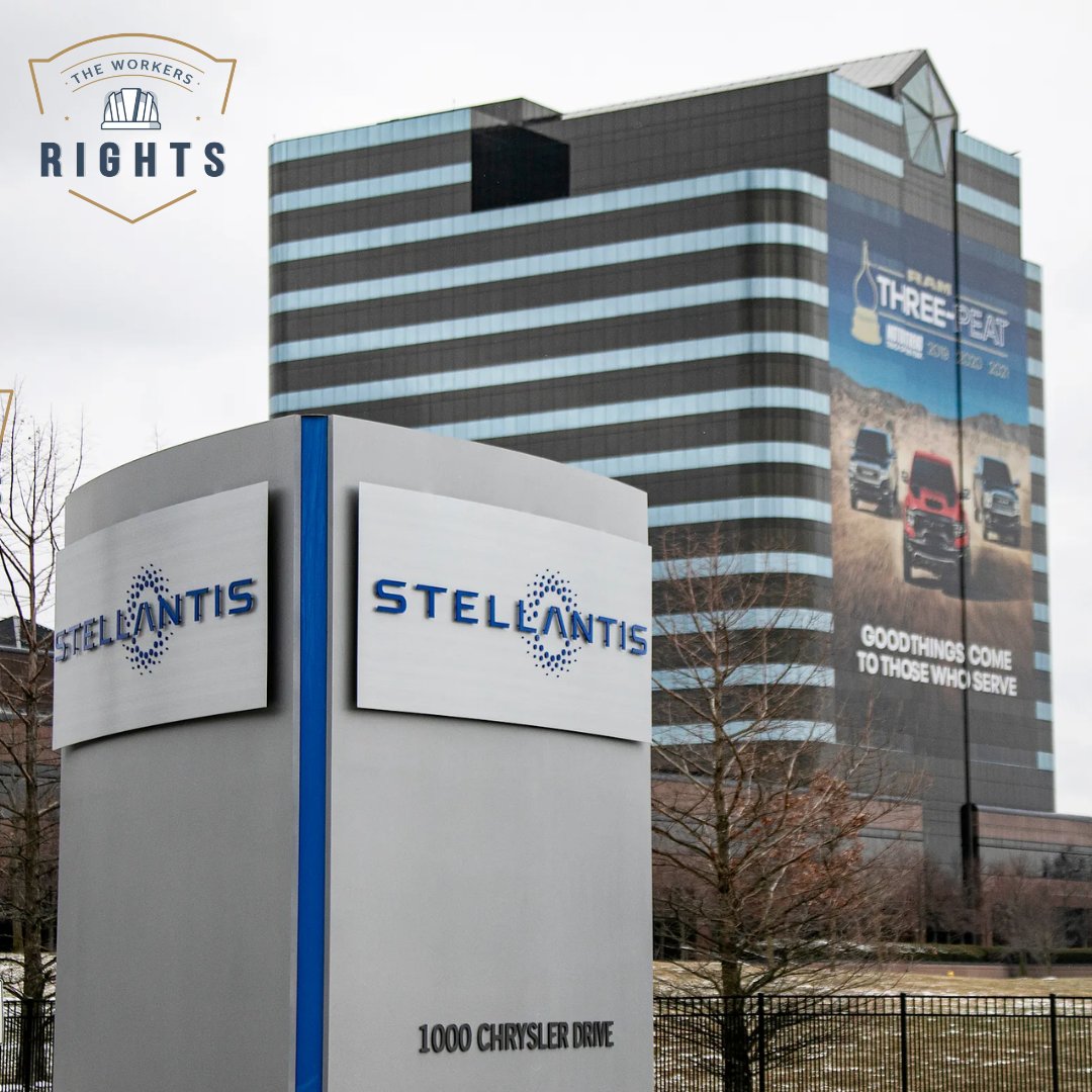 theworkersright's tweet image. .@Stellantis is offering buyouts or early retirement to 6,400 US salaried employees amid challenging market conditions in the auto industry. 

#USWorkers #Stellantis #Retirement
#AutoWorkers