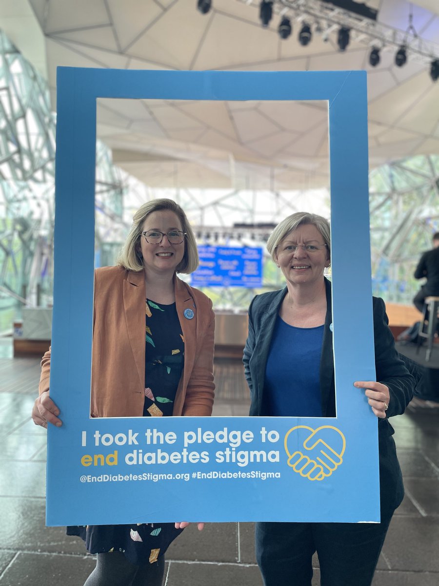 Prof Jane Speight #EndDiabetesStigma (@janespeight) on Twitter photo Just under 2 hours until the global launch of the Pledge to #EndDiabetesStigma - setting up at <a href="/FedSquare/">Fed Square</a> with <a href="/HolmesTruscott/">Dr Elizabeth Holmes-Truscott</a> & the <a href="/DiabetesVic/">Diabetes Victoria</a> crew
#WorldDiabetesDay #WDD2023 Just under 2 hours until the global launch of the Pledge to #EndDiabetesStigma - setting up at <a href="/FedSquare/">Fed Square</a> with <a href="/HolmesTruscott/">Dr Elizabeth Holmes-Truscott</a> & the <a href="/DiabetesVic/">Diabetes Victoria</a> crew
#WorldDiabetesDay #WDD2023