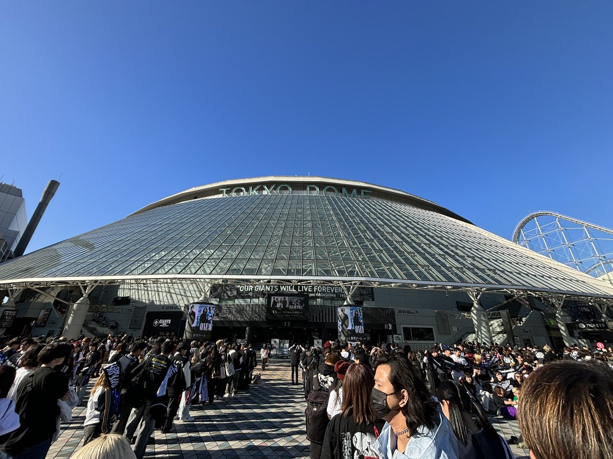 dj1w_mg's tweet photo. 7年越しの東京ドームか https://t.co/UTAVRYT3lv