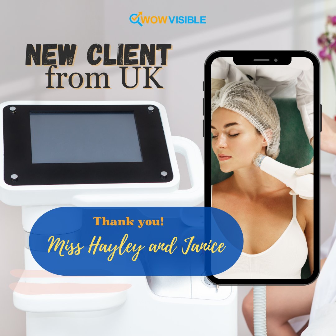 WowVisible's tweet image. Great news! Our prospect is now a client, and we&apos;ve secured an exciting project from the UK. 

Welcome, Ms. Hayley and Janice! The team is thrilled about this new partnership. 🎉 

#newclients #seopartner #seoclient