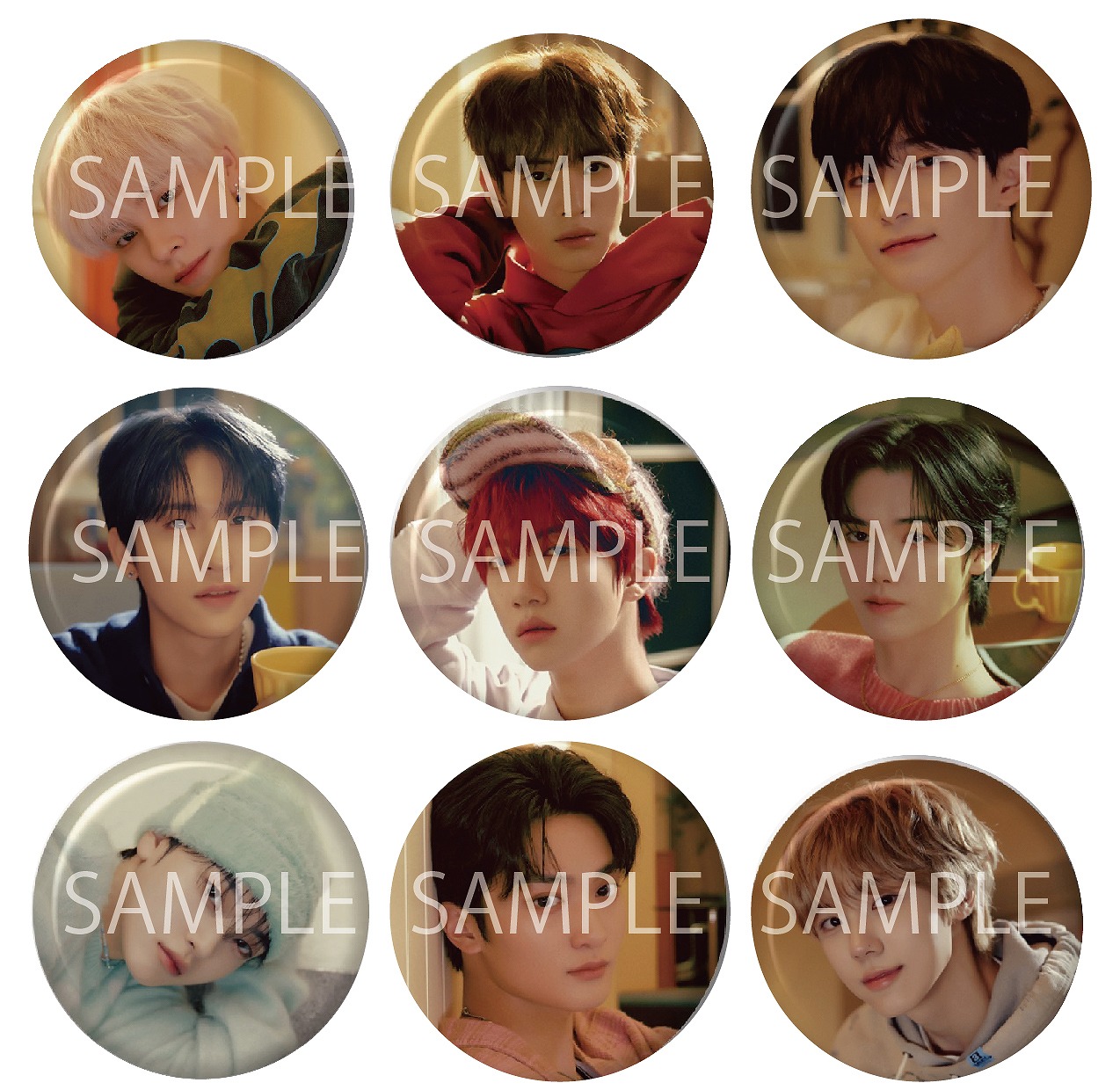 CRAVITY／Dilly Dally メンバー缶バッチ CRAVITY／Dilly Dally メンバー缶バッチ