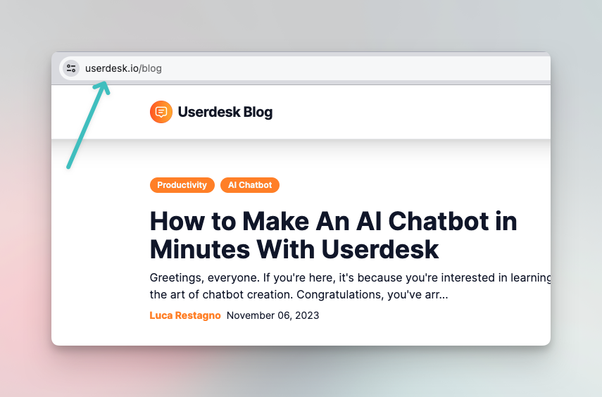 StomodHQ's tweet photo. ✨Stomod Product Update✨

Exciting news! @StomodHQ now supports subfolder domains for blogs. An example: @UserdeskHQ has their blog at userdesk[dot]io/blog.

Why is this a big deal? Having your blog in a subfolder boosts #SEO by making it part of the main domain.

#buildinpublic https://t.co/2vnSz9wUZu