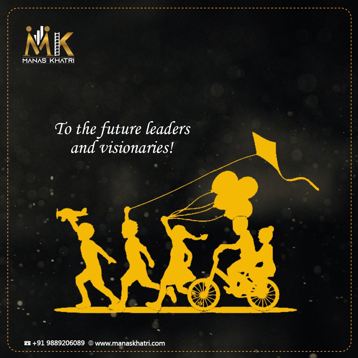 MKhatriOfficial's tweet photo. Wishing all the young dreamers a day filled with imagination and endless possibilities.
.
Happy Children’s Day!
.
#DrManas #DrManasKhatri #ManasKhatri #businessconsultant #childrensday #childrenday #happychildrensday #childhood https://t.co/GLVSYtv1uz