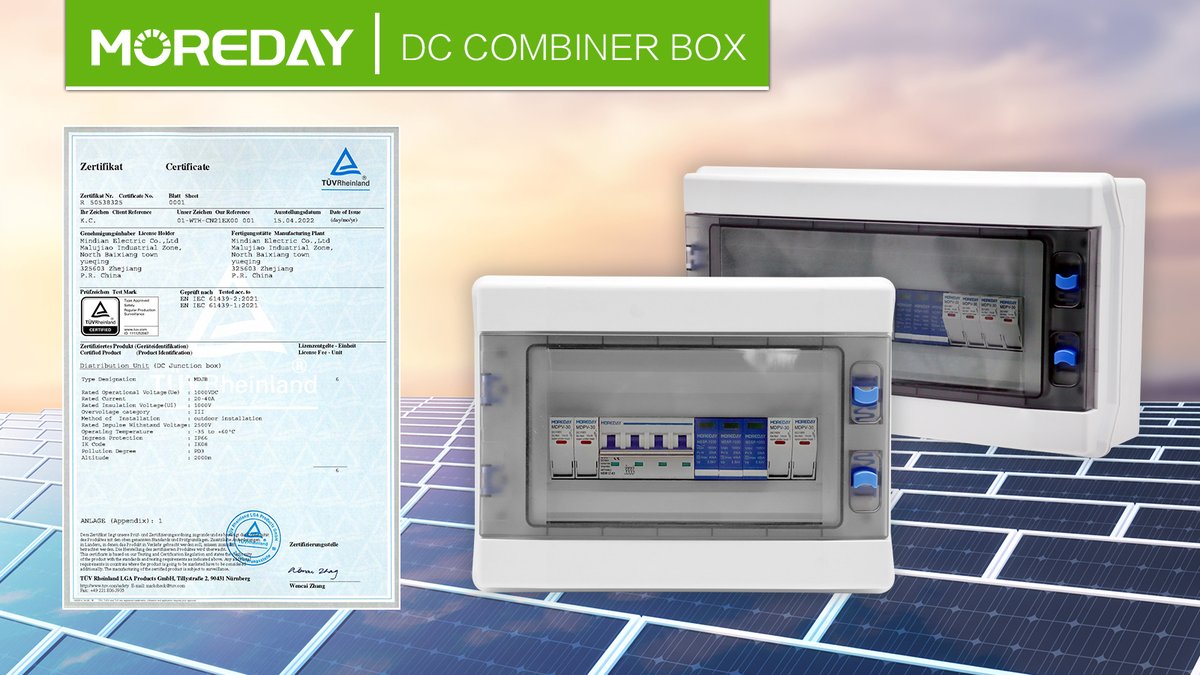 MOREDAYSOLAR's tweet image. 🚀 Thrilled to share that MOREDAY's power distribution products are a hit! ⚡️💡 Efficient, reliable, #InnovativePowerSolutions. Discover more:moredaydc.com/products/ac-di…