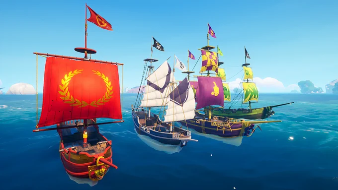 "好評"の海賊バトロワ『Blazing Sail』Steam/EGSにて正式リリース!敵船を沈めて最後の1隻になろう 