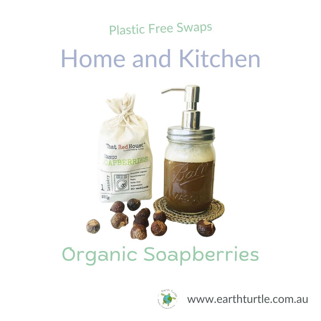Chemical Free day's are as easy as this little bag of Organic #Soapberries

No more bleach days, or toxic chemicals. 

Soapberries grow on trees and naturally release saponins 🧼

#EarthTurtle #toxicfreeliving #cairns #sustainableliving #thatredhouse #zerowaste #ecofriendly