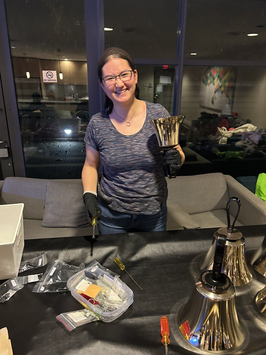A great effort at recording our <a href="/CBCMusic/">CBC Music</a> entry from 4-8 today!  This was the first of 2 trips home with equipment.  Students recorded in my common room. Glad we had our repair kit as a spring broke. Stay tuned for our entry. <a href="/burnabyschools/">Burnaby Schools</a>