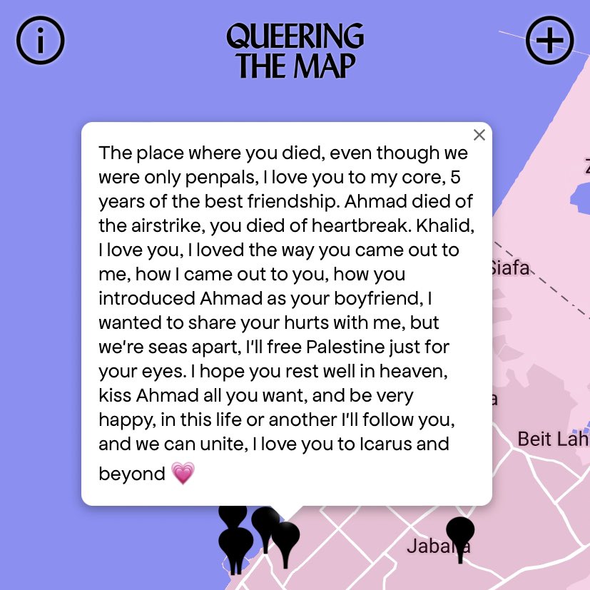 YesWeExistIndia's tweet photo. @D_Vaivab @burhan_rebels To hear queer Palestinian voices visit https://t.co/GXwDIiDr6X https://t.co/wUmhD6pQt7