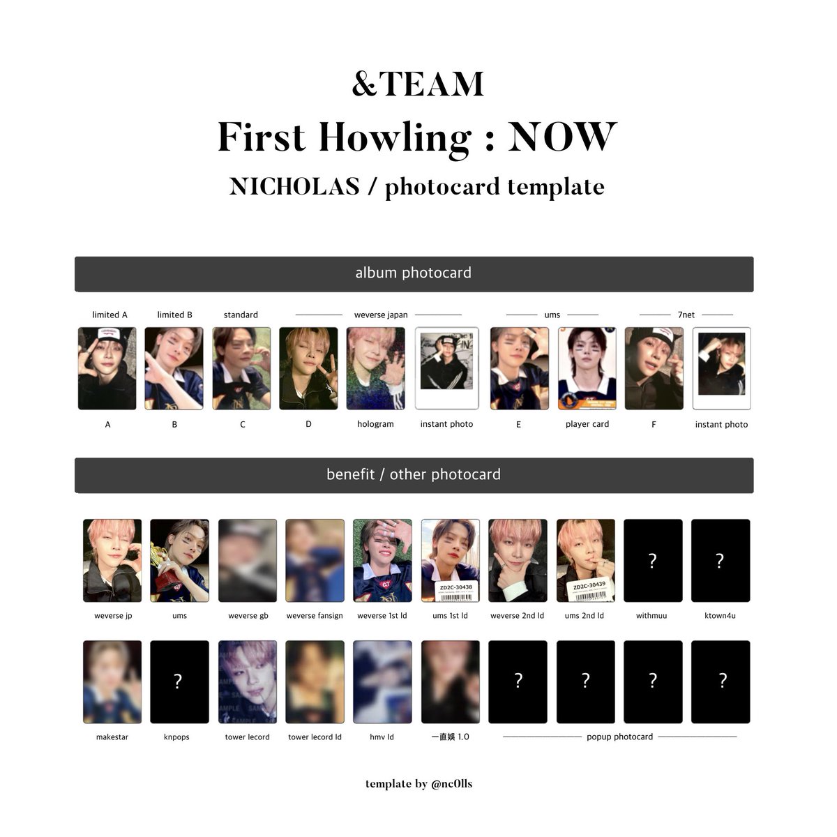 &TEAM ニコラス NICHOLAS First Howling WE トレカ m94148350064_1.jpg?1710135623