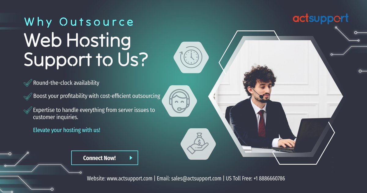 actsupport's tweet image. Outsource Now &amp;amp; Gain Access to a Diverse Pool of IT Professionals with Specialized Skills and Expertise.
rb.gy/q1v7zj
#actsupport #outsourceitsupport #troubleshoot #outsourcedwebhostingsupport #emergencyserversupport #servermanagementsupport #datacentersupport
