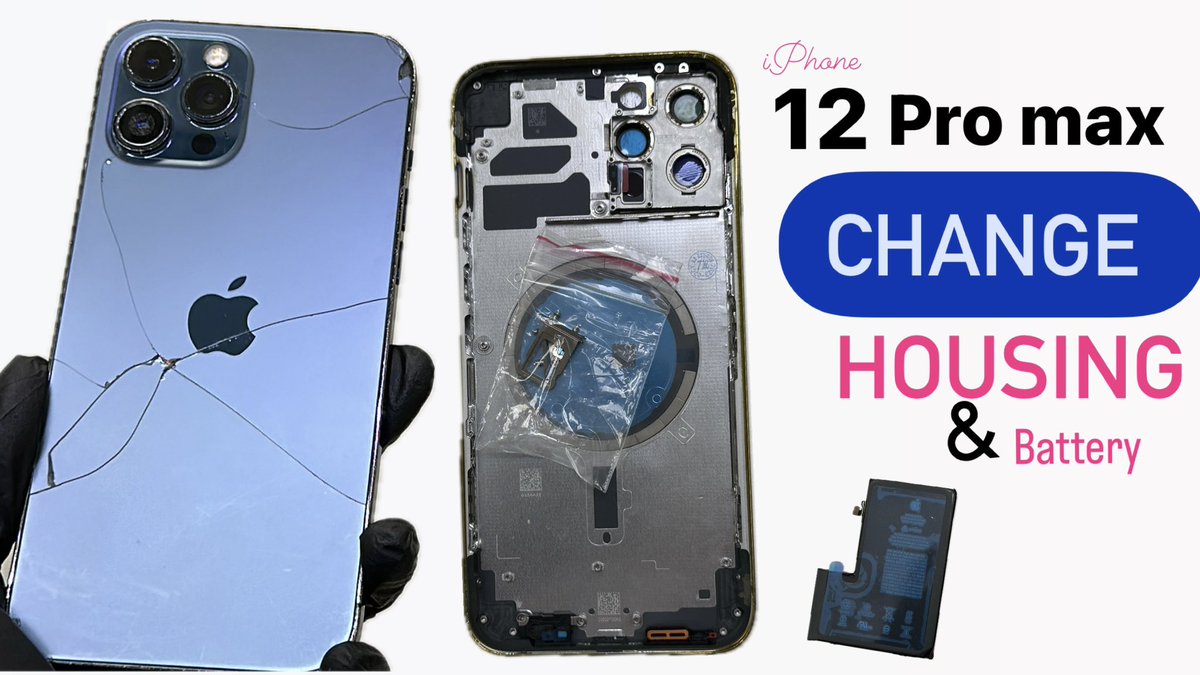 cellfixgeorgia's tweet photo. iPhone 12 pro max change housing /disassembly &amp; assemble Step by Step https://t.co/qke1o1nKuU via @YouTube
#iphone #iphone12promax #chengehousing #disassembly #Assemblée #cellfixgeorgia #step #battery #BitcoinCash https://t.co/60zv4zJLMa