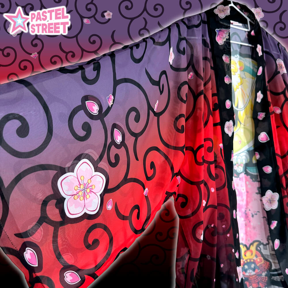 Pastel_Street's tweet photo. READY TO FIGHT CHIFFON JACKET 2023 ⚔️🐶
\( ˙▿˙ )/

What can be the story hidden in this design? 🐲🤔

Now available at 👉 https://t.co/Ealn4EZuIR 👈 

ALL DESIGNS RESTOCKED AS WELL! (•̀⌄•́)/ 💖💖

#pastelstreet #kawaiifashion #handmade #handmadeclothing https://t.co/YL7TTHHF2H