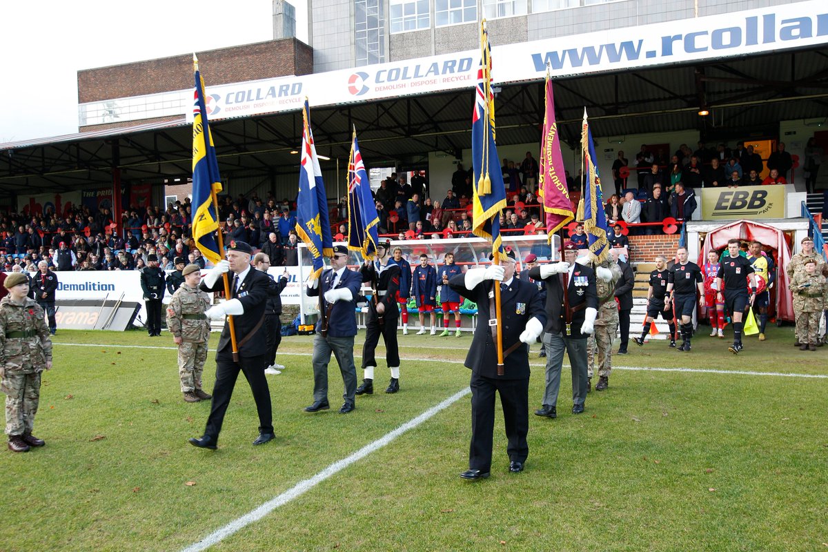 On Saturday, alongside @OfficialShots, we were able to bring over 250 military guests to the EBB for our Remembrance fixture. 

Thank you to all those who helped us make this happen, and to all in attendance for an impeccably served Remembrance.

#TheShots #RemembranceDay2023