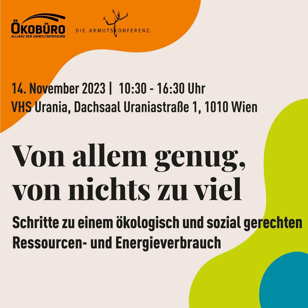 🌍 Können wir erfüllt leben und dabei gleichzeitig unseren Planeten schützen? 
💡 Welche Rahmenbedingungen braucht es, um unseren Energie- und Ressourcenverbrauch so zu reduzieren und zu verteilen, dass alle die Chance auf ein gutes Leben haben? #guteslebenfüralle #konsumkorridor