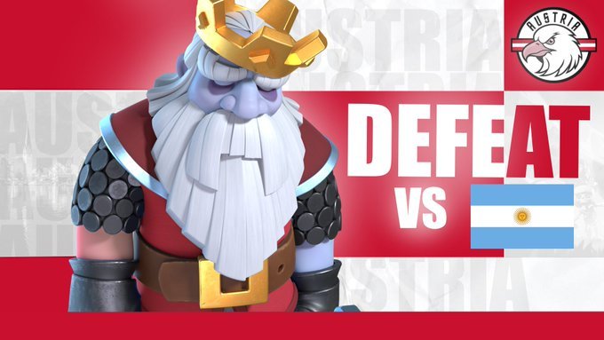 Our streak in the <a href="/CR_Supremacy/">Supremacy League</a> broke against <a href="/SeleccionArgCR/">Sel. Argentina CR</a>, but we'll come back stronger 💪 🇦🇹