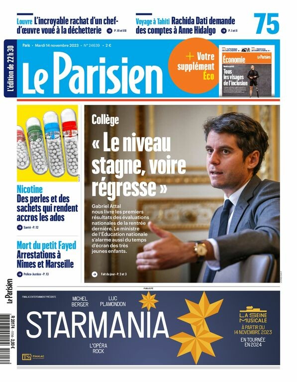 SNESFSU's tweet image. La une du @le_Parisien ce jour / La une que vous auriez dû voir.