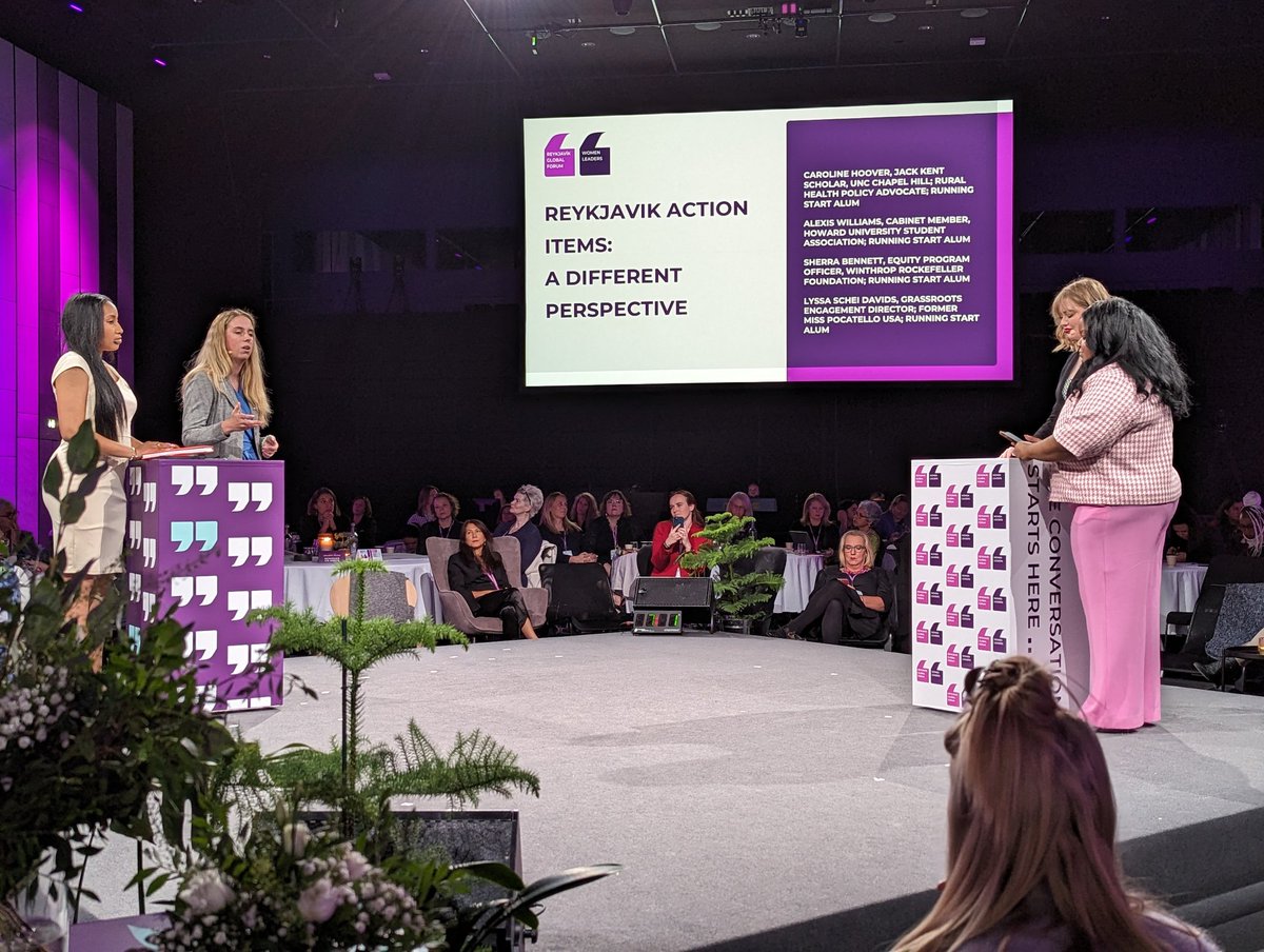 Sandra Pepera (@sandrapepera) on Twitter photo .<a href="/ReykjavikGlobal/">Reykjavík Global Forum – Women Leaders</a> provides theae @RunningStart'ers their first international platform. MARK. THEIR.NAMES #CarolineHoover #AlexisWilliams #SherraBennett #LyssaScheiDavids. Thank you @RummingStart for working with <a href="/Women_Win/">Women Win</a> and <a href="/NDIWomen/">NDI Gender & Women</a> on #DISRUPTHER. .<a href="/ReykjavikGlobal/">Reykjavík Global Forum – Women Leaders</a> provides theae @RunningStart'ers their first international platform. MARK. THEIR.NAMES #CarolineHoover #AlexisWilliams #SherraBennett #LyssaScheiDavids. Thank you @RummingStart for working with <a href="/Women_Win/">Women Win</a> and <a href="/NDIWomen/">NDI Gender & Women</a> on #DISRUPTHER.