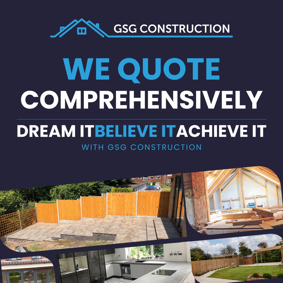 At GSG we quote comprehensively on every job so you know exactly what you are paying for and when payment will be expected.

For any projects contact us
☎️ 0121 244 6383 ✉️ sales@gsgconstruction.co.uk
#houseextensions #loftconversions #buildingandconstruction #extensions