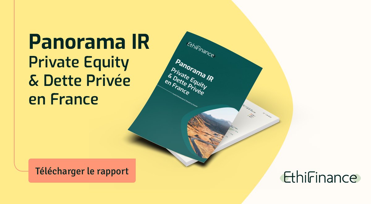 💡 2e édition de l'étude « 𝗣𝗮𝗻𝗼𝗿𝗮𝗺𝗮 𝗜𝗥 𝗣𝗿𝗶𝘃𝗮𝘁𝗲 𝗘𝗾𝘂𝗶𝘁𝘆 &amp; 𝗗𝗲𝘁𝘁𝗲 𝗣𝗿𝗶𝘃𝗲́𝗲 𝗲𝗻 𝗙𝗿𝗮𝗻𝗰𝗲 » qui dévoile 🔎 les nouvelles tendances ESG des SGP françaises. 
#ESG #SFDR #sustainableinvesting 

ethifinance.com/fr/publication…
