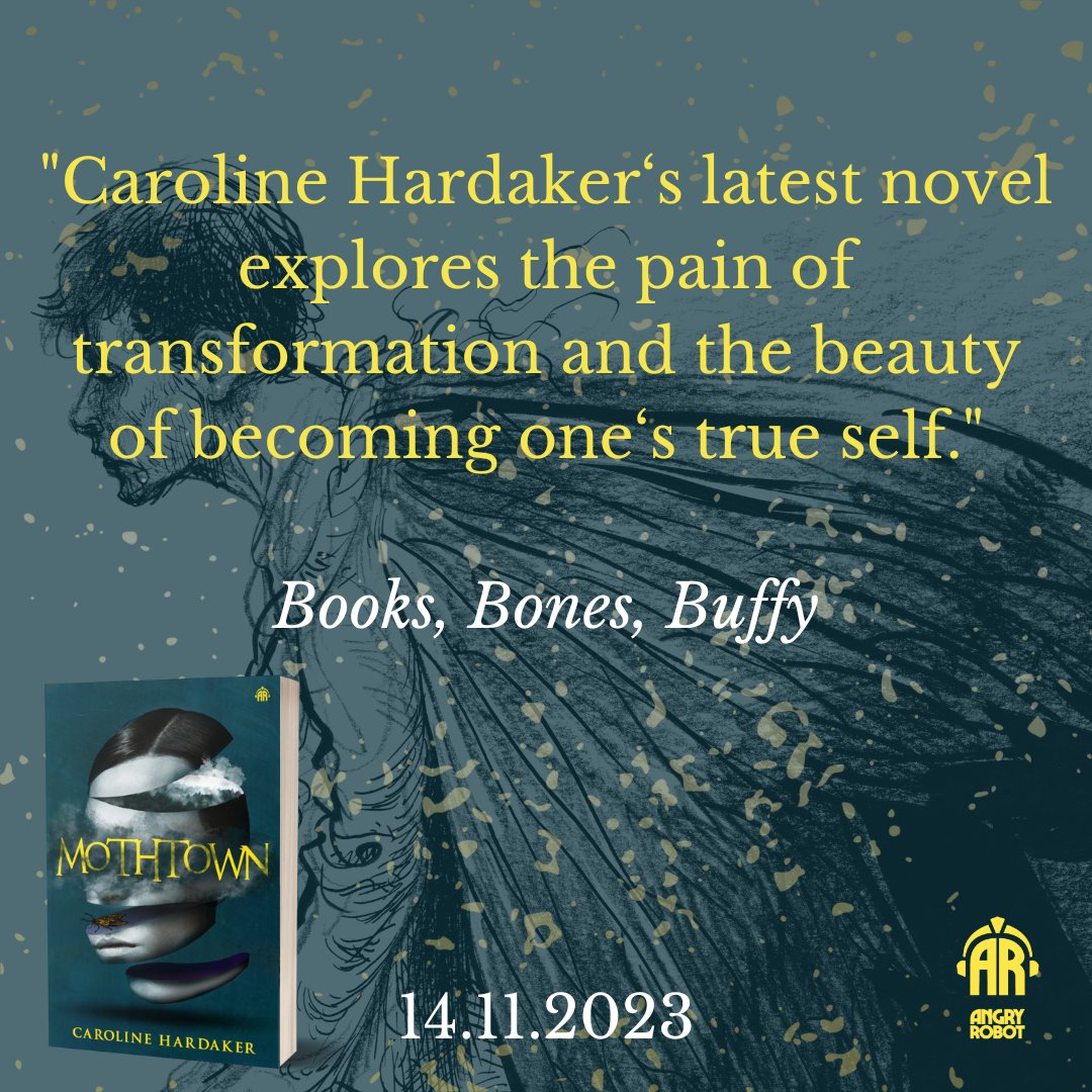 angryrobotbooks's tweet photo. Happy publication day to the amazing MOTHTOWN by @carolinehwrites! 

An incredible book exploring grief, love, transformation and family.

https://t.co/IjU4uLz1VU https://t.co/DdCVfsoCrr