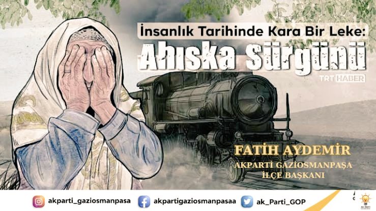 AK_Parti_GOP's tweet image. #Ahıska Türkleri&apos;nin sürgününün 79.yıl dönümünde hayatlarını kaybeden soydaşlarımızı rahmetle anıyor,aziz hatıralarını saygıyla yâd ediyoruz.
#AhıskaTûrkleri