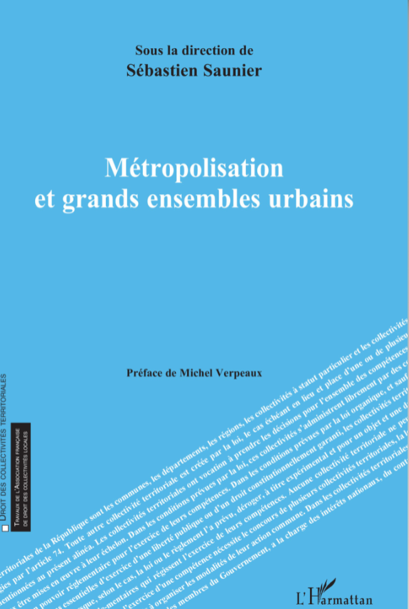 AFDCL (@asso_afdcl) on Twitter photo 🏢L'AFDCL est heureuse de vous annoncer la publication des actes de ses Journées d'études sur la métropolisation.
📫L'ouvrage, dirigé par <a href="/Sauniersebastie/">Sébastien Saunier</a>, est disponible sur le site de l'Harmattan ou peut être commandé dans votre librairie juridique préférée ! 🏢L'AFDCL est heureuse de vous annoncer la publication des actes de ses Journées d'études sur la métropolisation.
📫L'ouvrage, dirigé par <a href="/Sauniersebastie/">Sébastien Saunier</a>, est disponible sur le site de l'Harmattan ou peut être commandé dans votre librairie juridique préférée !