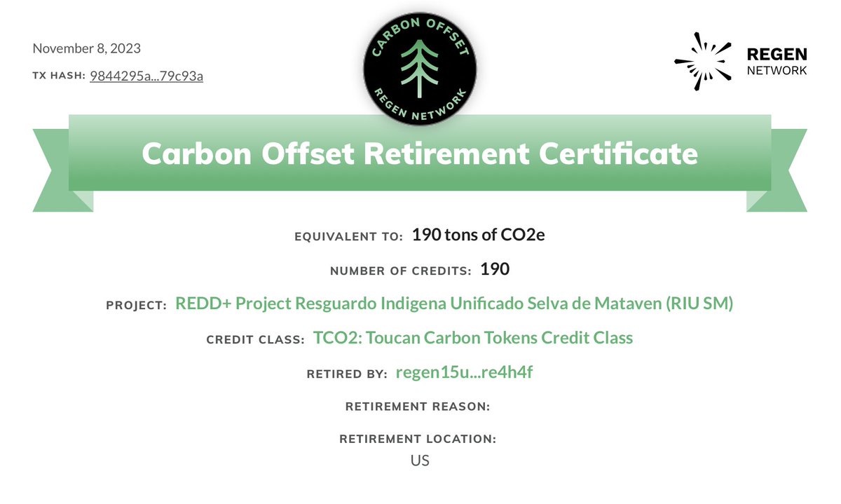 As a carbon-positive company, we're committed to reducing the environmental impact of blockchain infrastructure. Between 2019 and 2021, we successfully offset 236 tons of CO². And guess what? In 2022, we went even further by offsetting an additional 190 tons of CO² through…