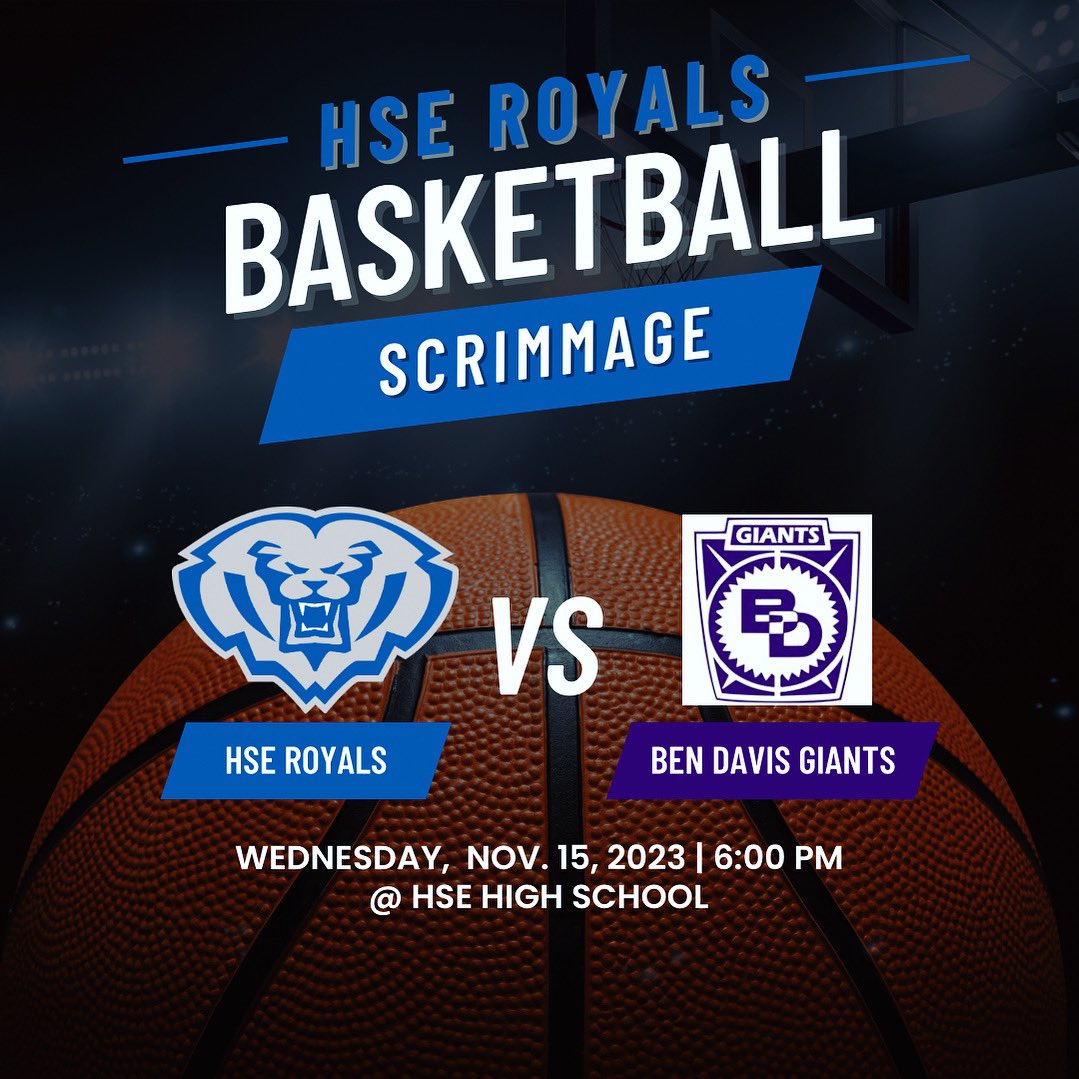 Basketball season is officially here! The Royals will start off their season with a scrimmage vs Ben Davis this Wednesday.