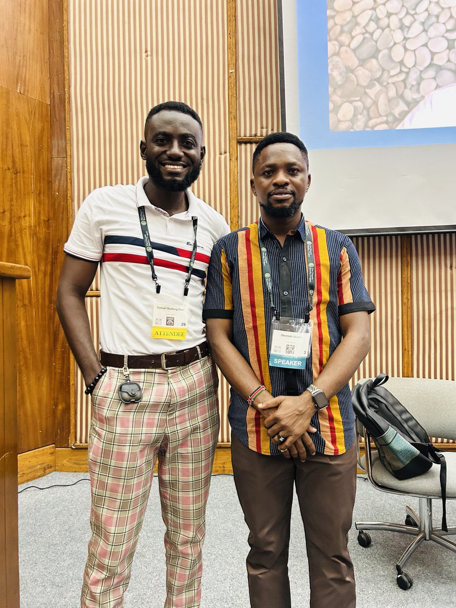 Networking with @OlumideIDOWU,  is the highlight of my ongoing climate reality leadership training in Ghana.

Ready to amplify your impact? Join me in harnessing the power of climate advocacy.

#westafricaleadonclimate #africawewant #leadonclimate