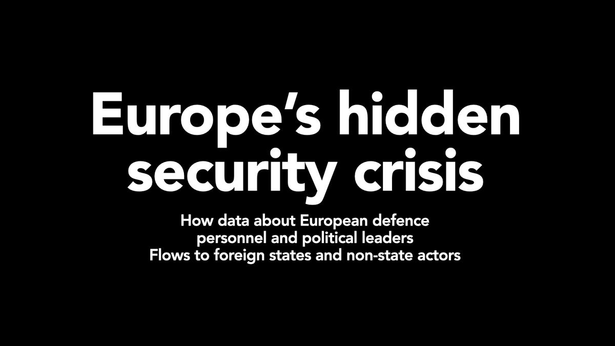 Most digital advertising involves uncontrolled data sharing about everyone, including policymakers, judges, military personnel. Many companies access the data; so can foreign state and malicious actors.

New report on how RTB is a national security threat:
iccl.ie/digital-data/e…