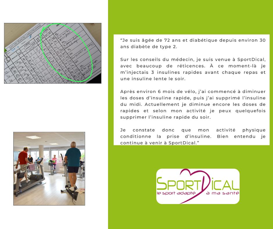#JournéeMondialeDuDiabète AP régul + alimentat° adaptée = Tt de 1ère intent° du diabète type 2.Notre équipe d’Enseignantes en Activité Physique Adaptée se réjouit de voir vos diabétologues pvoir réduire vos doses d’insuline grâce à l’assiduité et efficacité de vos pratiques d’AP