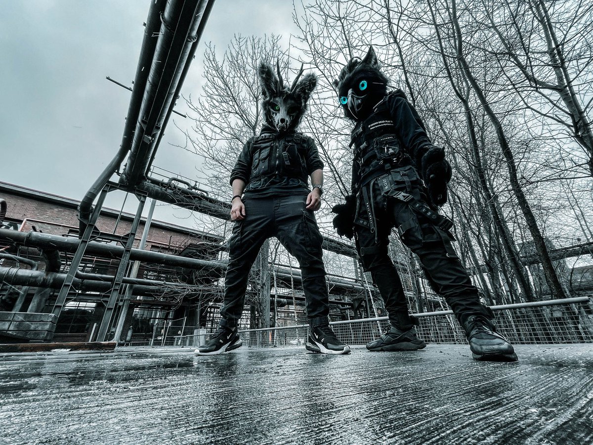 Tag Team Edition w/ Gravity
#furry #fursuit 
📸 by Tatsu/Riley