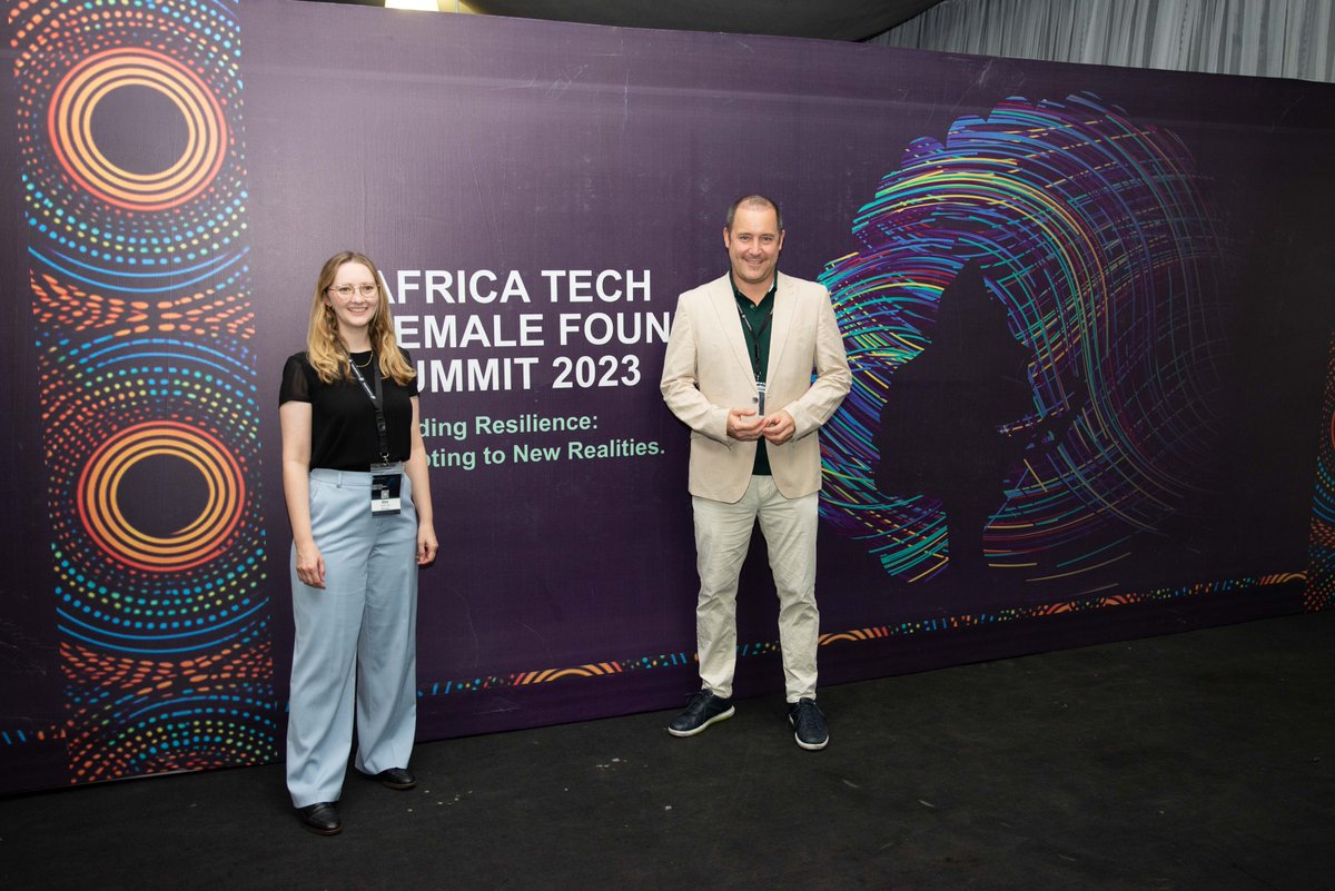 TLCOMCapital's tweet photo. We’re pleased to be joined by our esteemed sponsors #RenaHufmann of #AfricaGrow and @najadakumbuli of #VisaFoundation.

This partnership is born out of a shared goal to upscale the African ecosystem across all sectors.

#TLcomFemaleFounders23 #TLcomCapital https://t.co/p4WQEvLedp