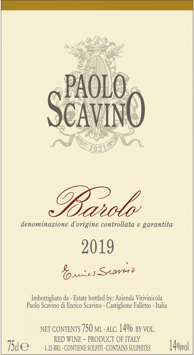 We are very pleased to announce that our Barolo 2019 was named the #78 wine of 2023 by @wine_spectator. See here for the full list: top100.winespectator.com #WineSpectator #WSTop100
Grazie @wine_spectator ! 🍷