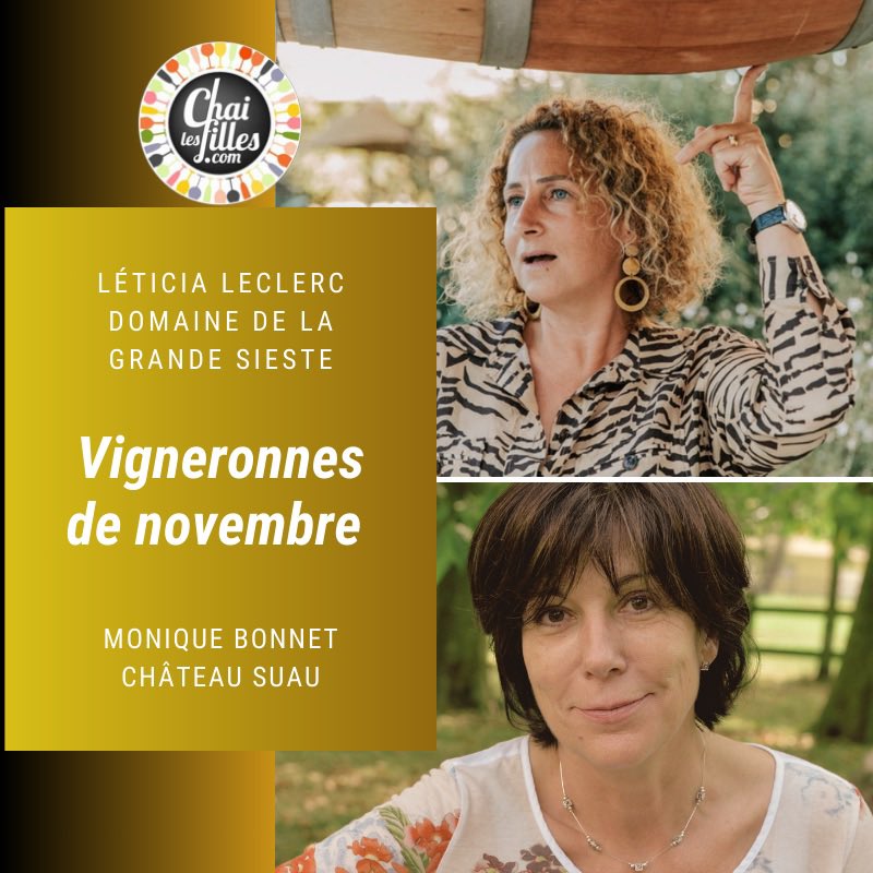 Rangées les 🎃 et les costumes de 👻, lentement l’hiver remplacera l’automne... et si pour le futur 🎄 vous offriez les vins de nos vigneronnes ?

Teaser de notre Box de Novembre avec Léticia Leclerc du domaine de <a href="/LaGrandeSieste/">La Grande Sieste</a> ✨ et Monique Bonnet du <a href="/ChateauSuau/">CHATEAU SUAU</a> 🍷 !