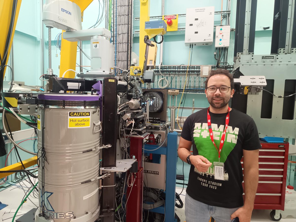 MX group abroad: this month, Laila Benz and Bill Scanlan from the MX group are at the @ausynchrotron near Melbourne, visiting the MX beamlines and doing some exciting experiments! @HZBde @HZB_BESSY @lightsources